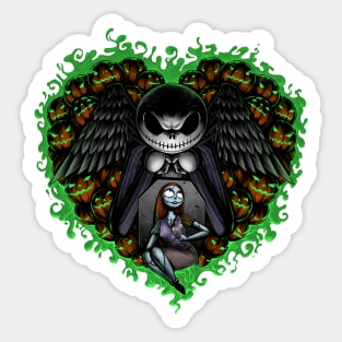 Jack and Sally Sticker